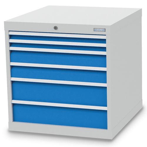 Produktbild Bedrunka+Hirth Schubladenschrank bis 1500 kg 6 Schubladen 705 x 736 x 719 mm bild 1