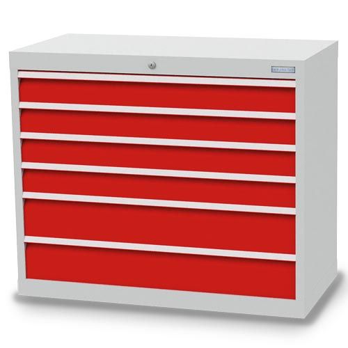 Produktbild Bedrunka+Hirth Schubladenschrank 6 fach R 36-16 Maße 980 x 500 x 819 mm bild 1