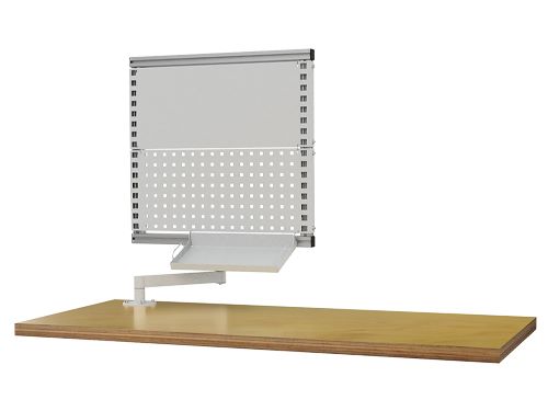 Produktbild Schwenkrahmen, zur Befestigung auf der Arbeitsplatte, schwenkbar Maße in mm (BxT bild 2