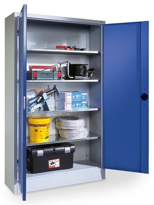 Produktbild Bedrunka+Hirth Schwerlastschrank mit 4 Fachböden B 930 mm Last 110 kg