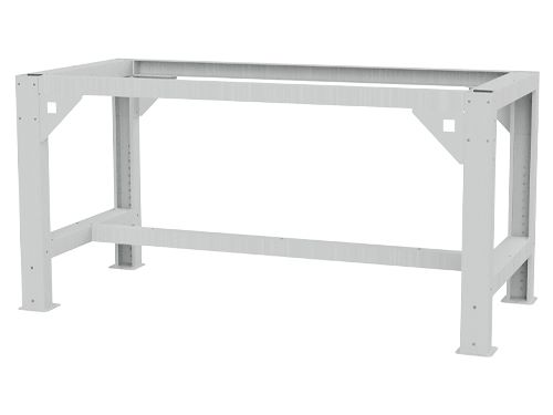 Produktbild Bedrunka+Hirth Schwerlasttisch Grundgestell 1000 x 650 734 - 1084 mm höhenverstellbar in 25mm