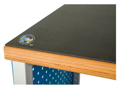 Produktbild Bedrunka+Hirth Sicherheits Anti Rutschmatte 800 x 4000 x 4 als Werkbankabdeckung selbstklebend