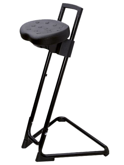 Produktbild Bedrunka+Hirth Standsitz PU höhenverstellbar schwarz