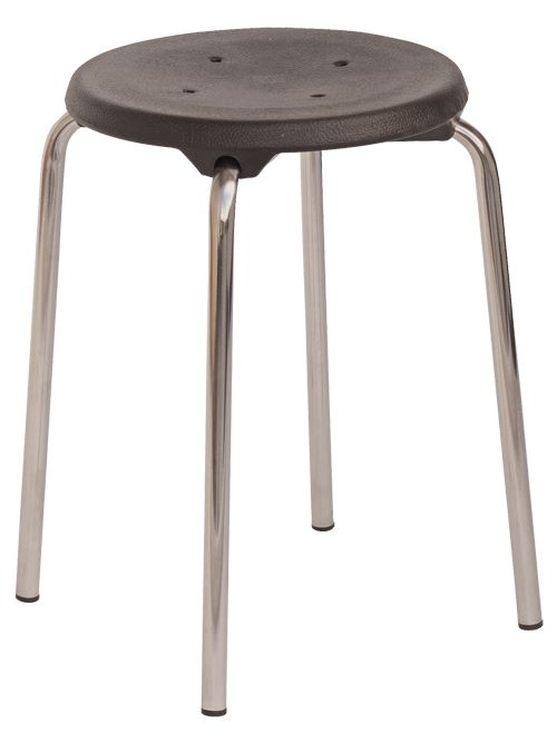 Produktbild Bedrunka+Hirth Stapelhocker Standard Sitzfläche aus Buche Last 110 kg