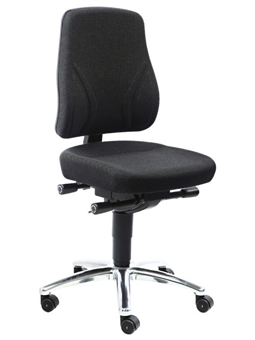 Produktbild Bedrunka+Hirth Bürostuhl schwarz
 Sitzhöhe 430 bis 540 mm rollbar