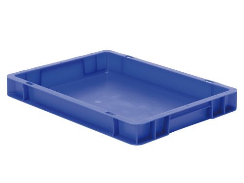 Produktbild Bedrunka+Hirth Transport Stapelkästen grün BxTxH 400 x 300 x 75 mm