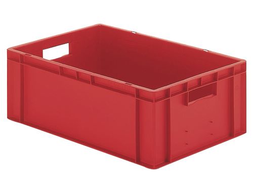Produktbild Bedrunka+Hirth Transport Stapelkästen rot BxTxH 600 x 400 x 210 mm