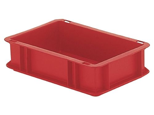 Produktbild Bedrunka+Hirth Transport Stapelkästen rot BxTxH 300 x 200 x 75 mm