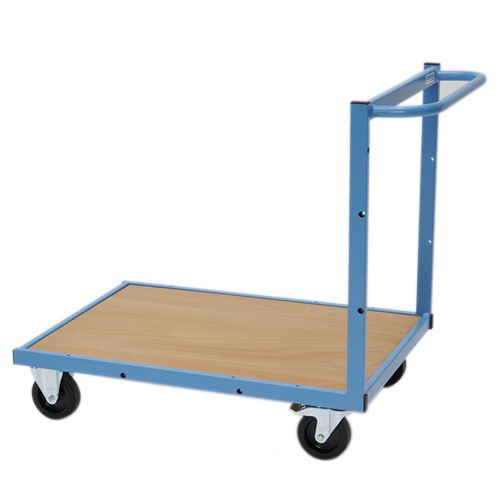 Produktbild Bedrunka+Hirth Transportwagen mit Holzboden 900 x 620 x 860 mm