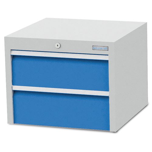 Produktbild Bedrunka+Hirth Unterhängeschrank 381 x 500 x 465 mm R 12-16 2 Schubladen