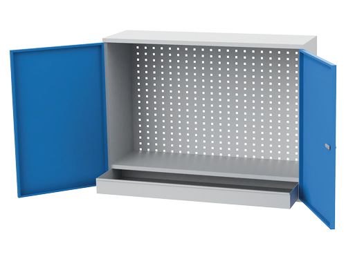Produktbild Bedrunka+Hirth Werkzeug Wandhängeschrank 1 Schublade 2 Türen 1000 x 310 x 750 mm