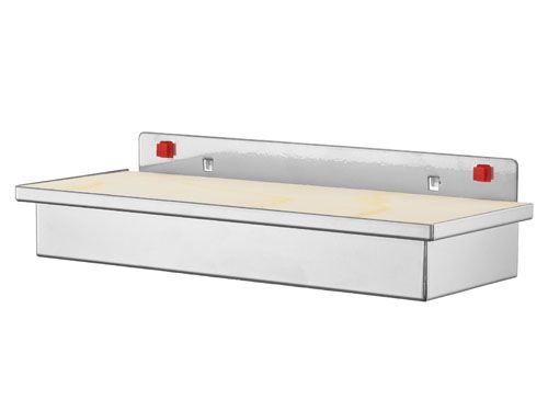 Produktbild Bedrunka+Hirth Werkzeugaufnahmebox mit Holzplatte 340 x 135 mm Stahlblech