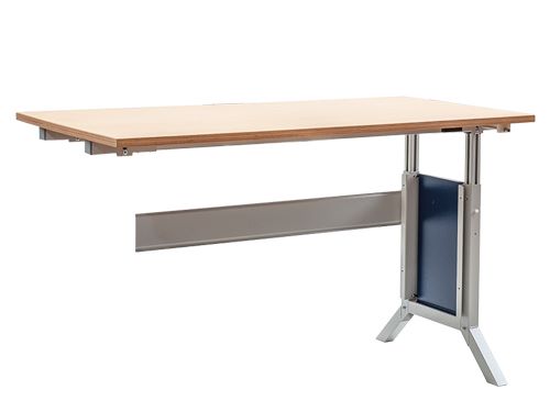 Produktbild Bedrunka+Hirth workline Anbautisch 1500 x 750 mm Tragkraft bis 200 kg