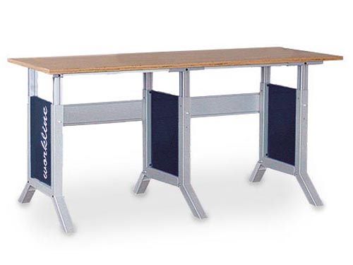 Produktbild Bedrunka+Hirth workline Grund und Anbautischkombination Klemmfeststellung 2000 mm