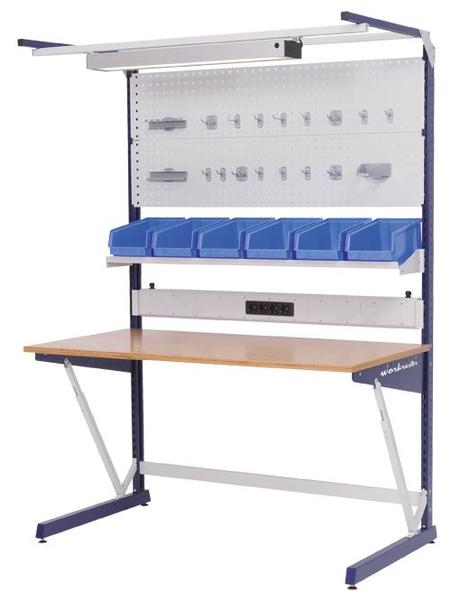 Produktbild Bedrunka+Hirth workraster mit Mutliwand Aufbau mit Energiekanal 1500 x 800 x 2070 mm