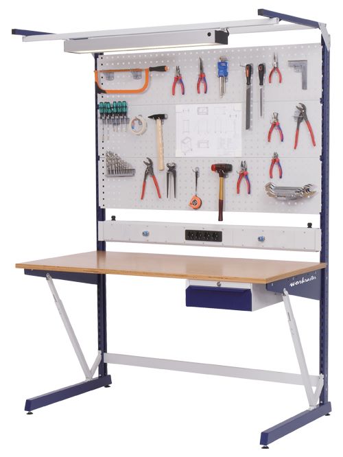 Produktbild Bedrunka+Hirth workraster Mutliwand Aufbau Unterhängeblock mit Energiekanal 1500 x 800 x 2070 m