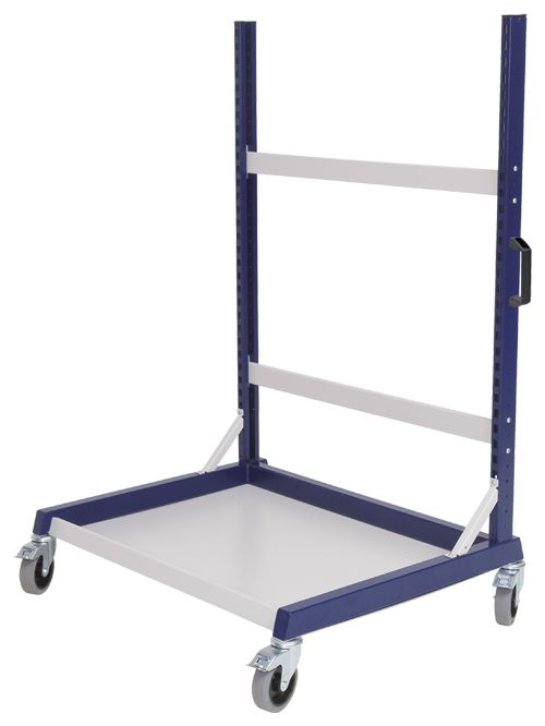 Produktbild Bedrunka+Hirth Workrastermobil Grundgestell Einseitig 1000 x 800 x 1476 mm
