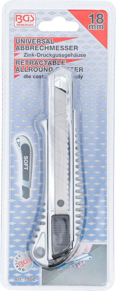Produktbild BGS Abbrechmesser Klingenbreite 18 mm bild 5