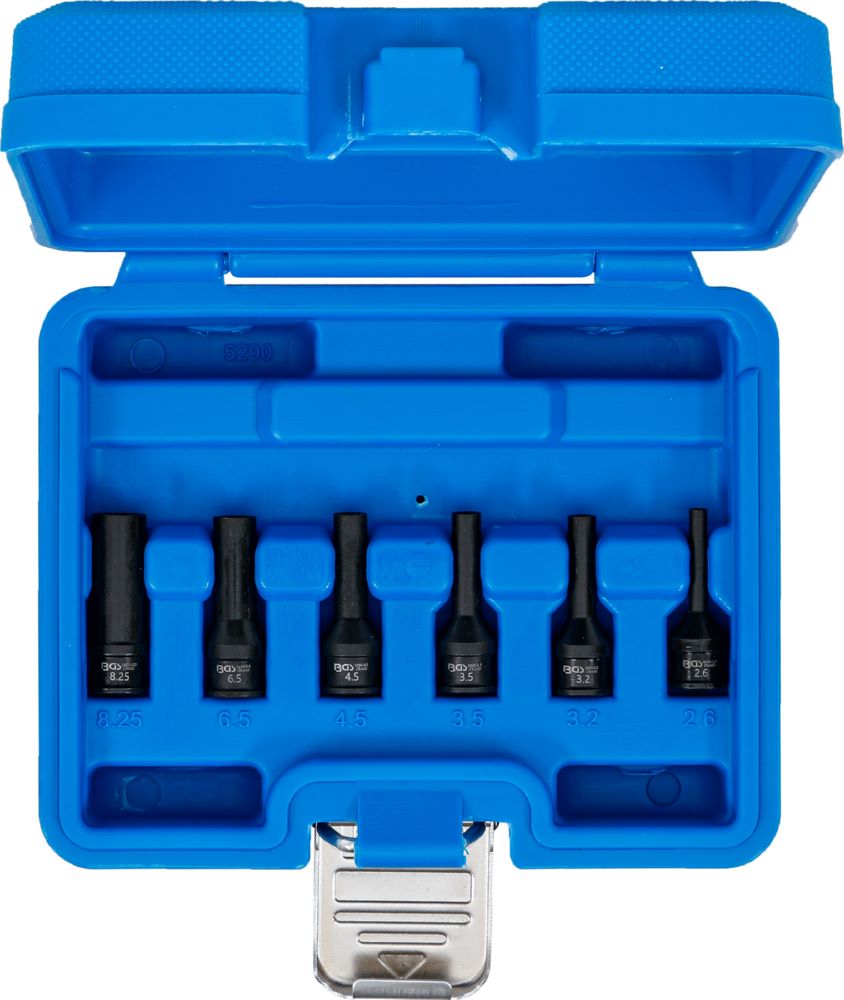 Produktbild BGS Abdreh Einsatz Satz Glühkerzenelektrode Antrieb Innenvierkant 6,3 mm 1/4 Zoll bild 4