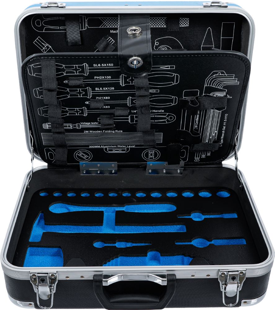 Produktbild BGS ABS Kunststoff Leerkoffer zu Artikel 15502