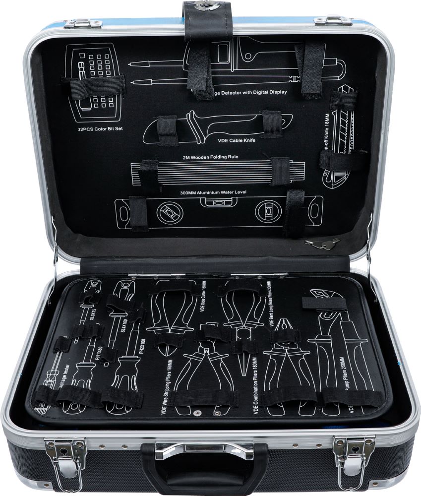 Produktbild ABS Kunststoff Leerkoffer zu Artikel 15503 bild 2