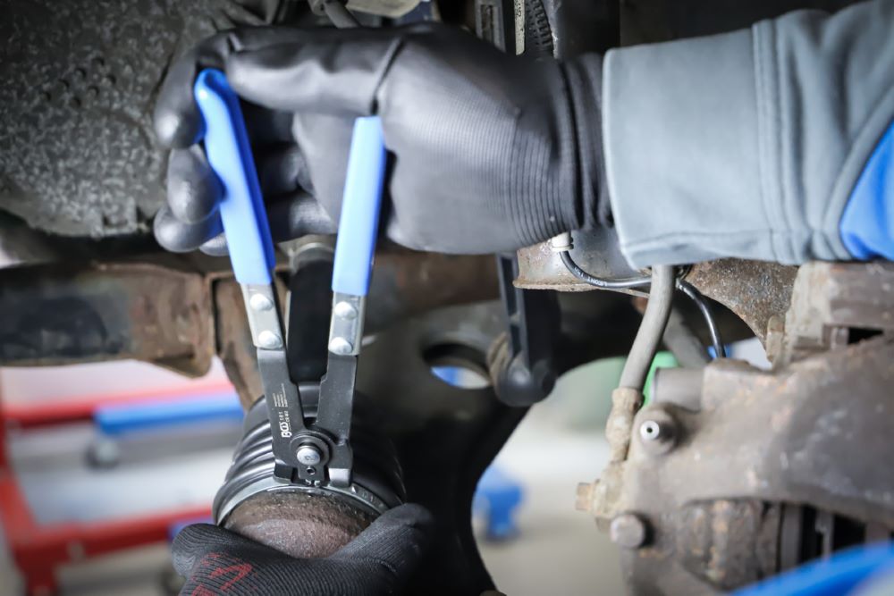 Produktbild BGS Achsmanschetten Klemmen Zange 235 mm bild 2