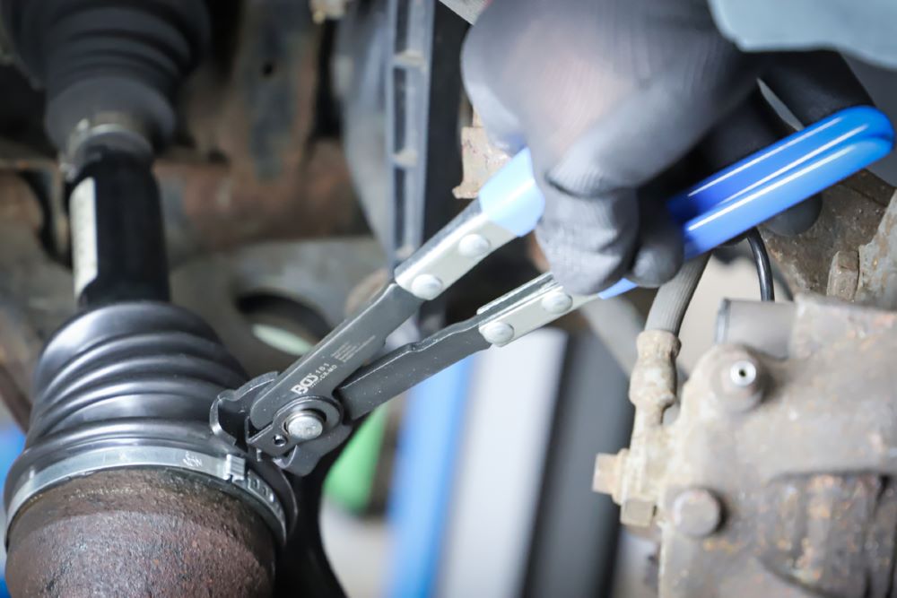 Produktbild BGS Achsmanschetten Klemmen Zange 235 mm bild 5