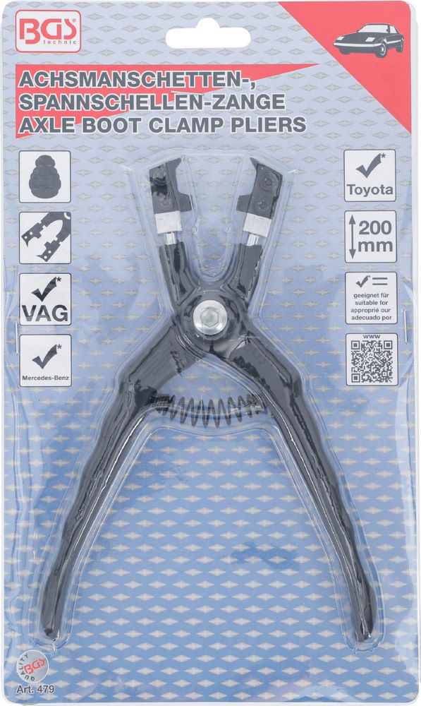 Produktbild BGS Achsmanschetten-,Spannschellen-Zange für VAG, Mercedes-Benz, Toyota bild 4
