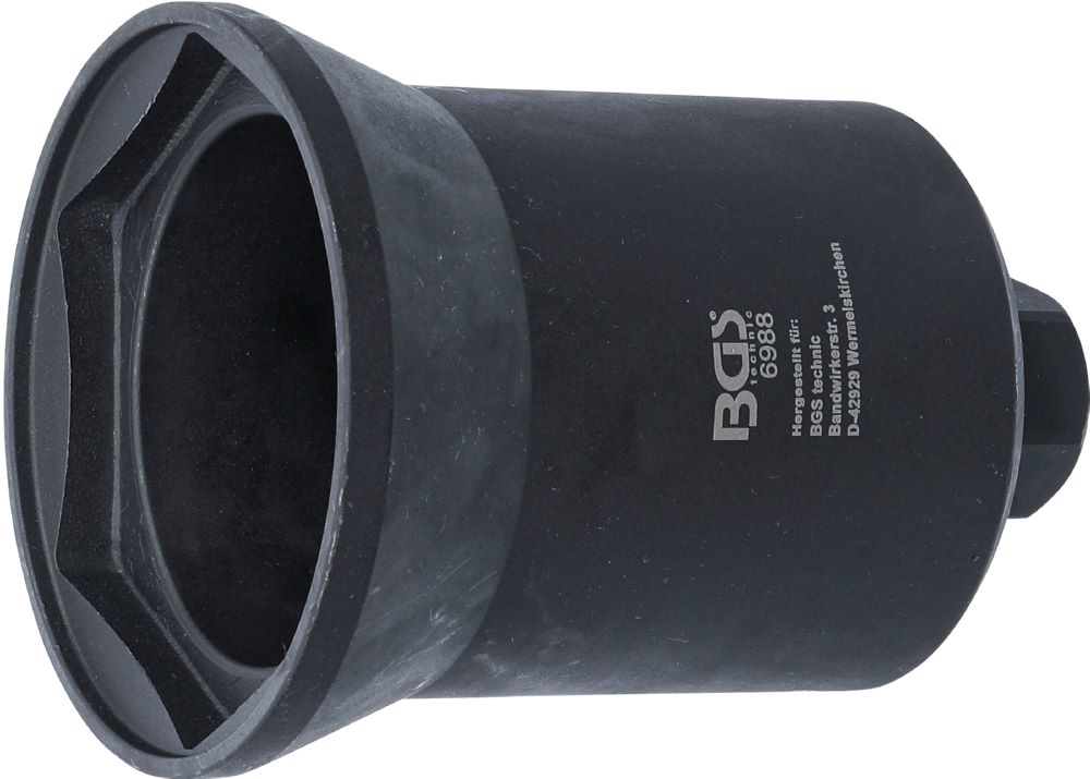 Produktbild BGS Achsmuttern Schlüssel Sechskant für Mercedes-Benz Anhängerachse 95 mm