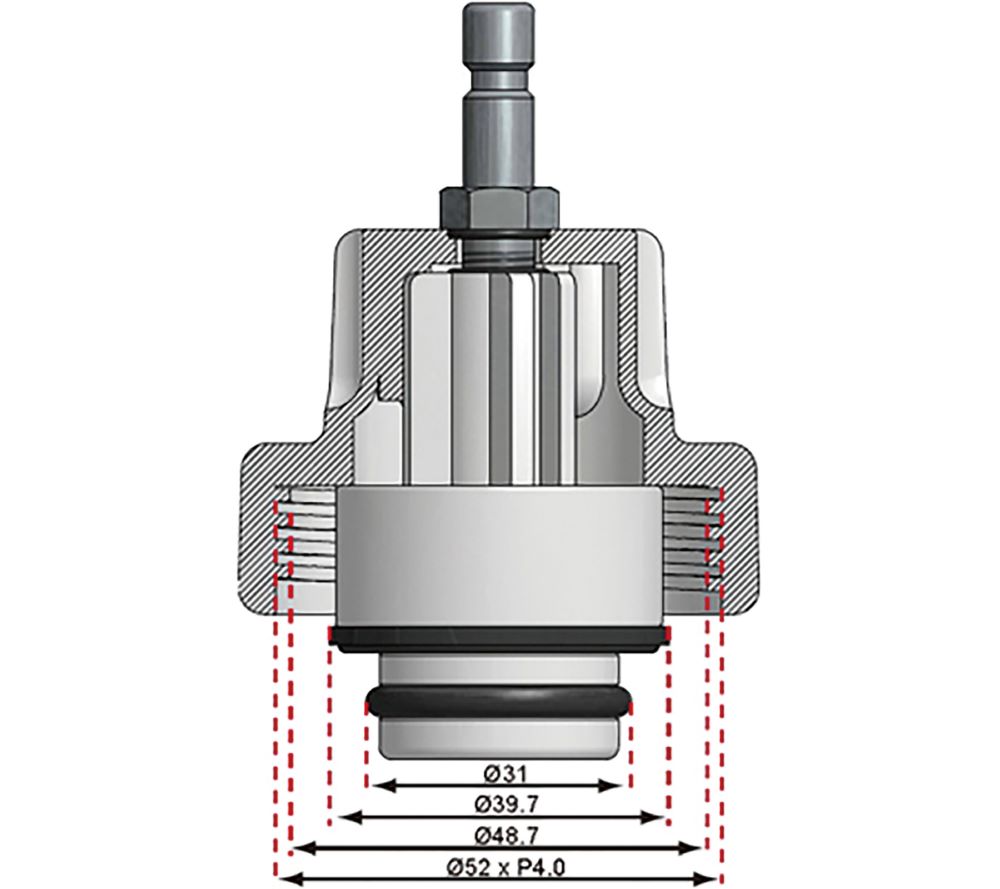 Produktbild BGS Adapter Nr. 10 für Artikel 8027, 8098 für BMW bild 4