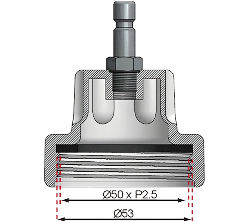 Produktbild BGS Adapter Nr. 6 für Art 8027, 8098 für Daewoo, Ford, Jaguar, Jeep, Land Rover bild 4