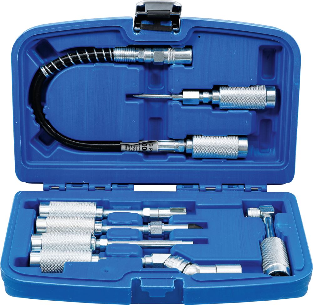 Produktbild BGS Adapter und Zubehör Satz für Fettpressen 7 teilig