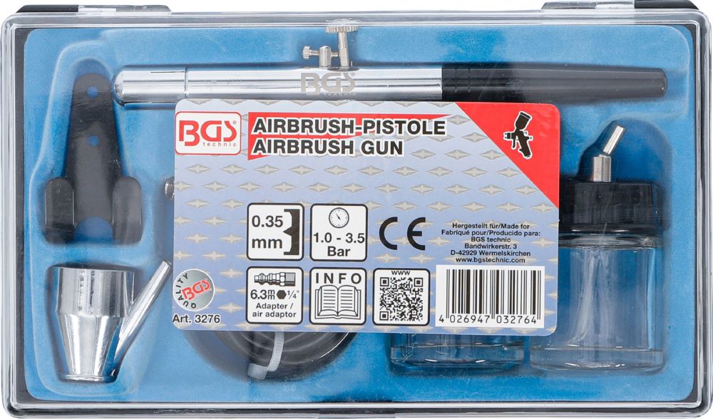 Produktbild BGS Airbrush Pistole 1,0-3,5 bar bild 4