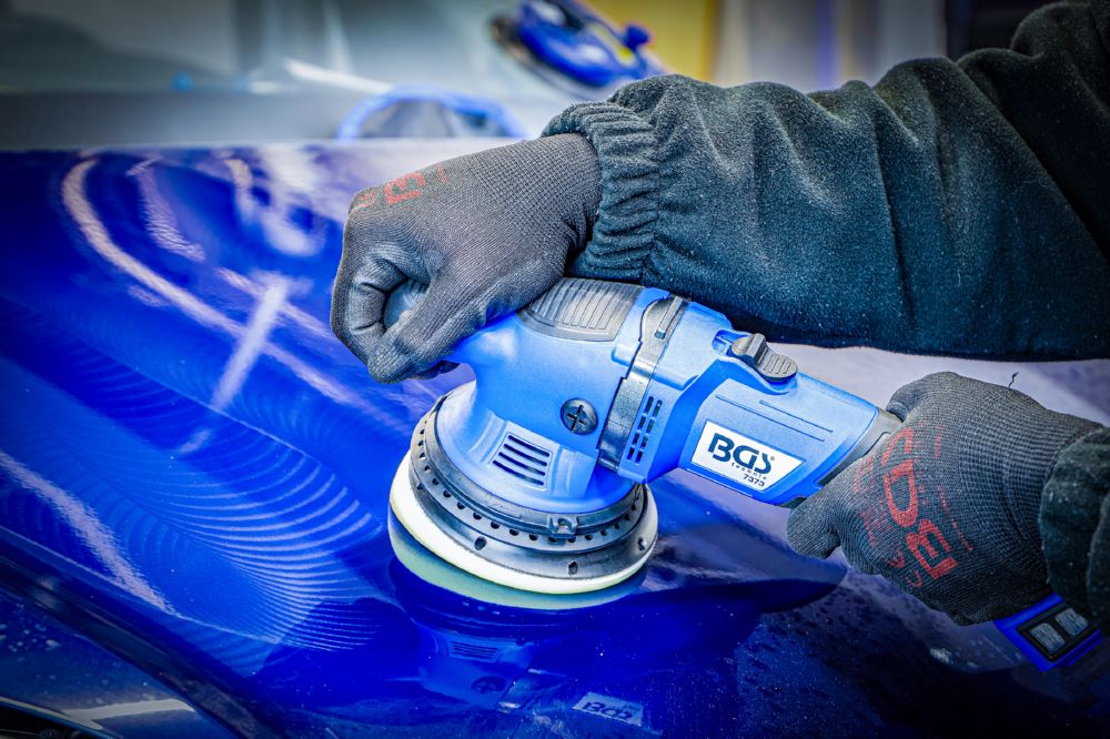 Produktbild BGS Akku Exzenter Poliermaschine bürstenlos 18 V Solo bild 3