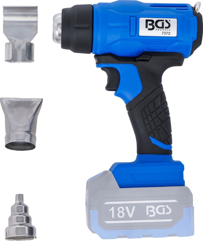 Produktbild BGS Akku Heißluftgebläse 18 V Solo bild 7
