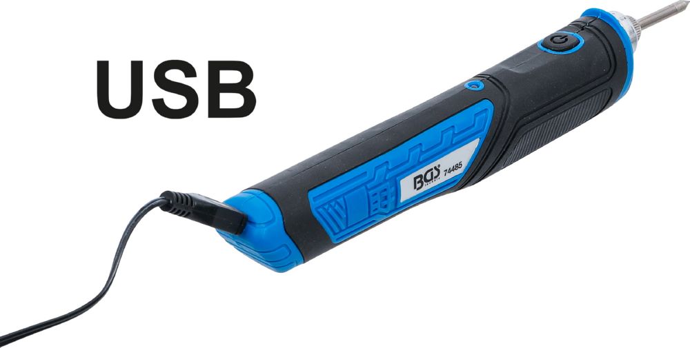 Produktbild BGS Akku Lötkolben 8 W mit Ladestation bild 5