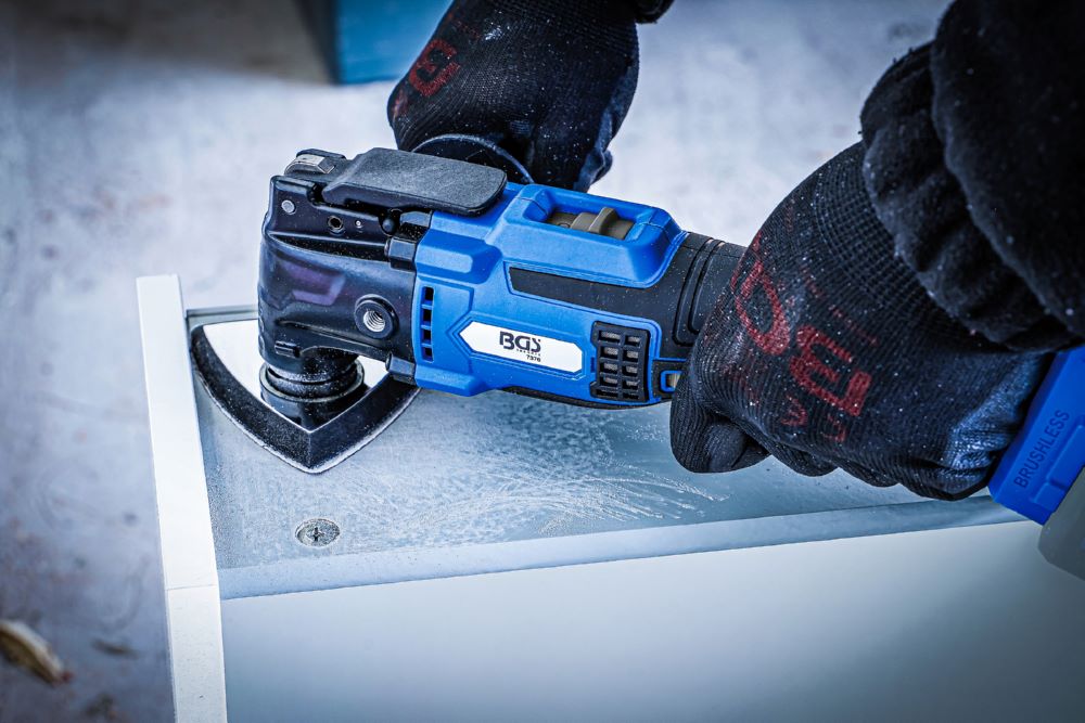 Produktbild BGS Akku Multifunktionswerkzeug bürstenlos 18 V Solo bild 3