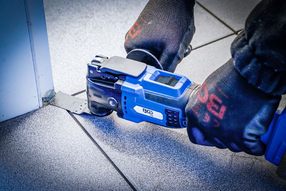 Produktbild BGS Akku Multifunktionswerkzeug bürstenlos 18 V Solo bild 8