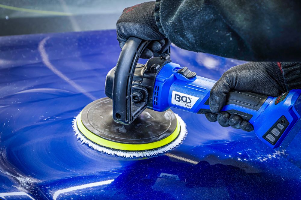 Produktbild BGS Akku Polier und Schleifmaschine bürstenlos 18 V Solo bild 3