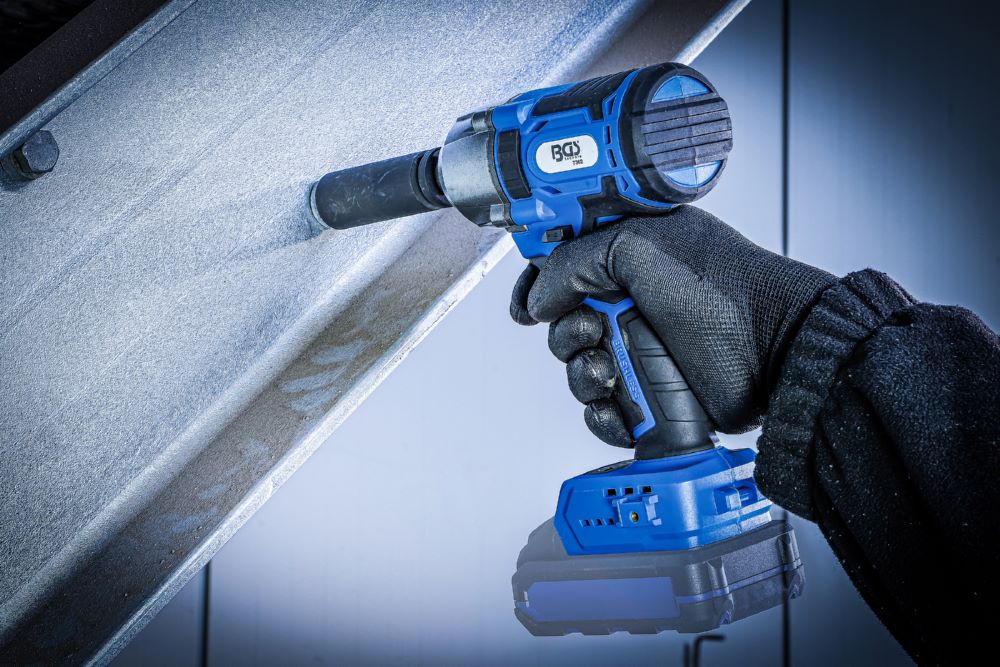 Produktbild BGS Akku Schlagschrauber bürstenlos 400 Nm 18 V Solo bild 8