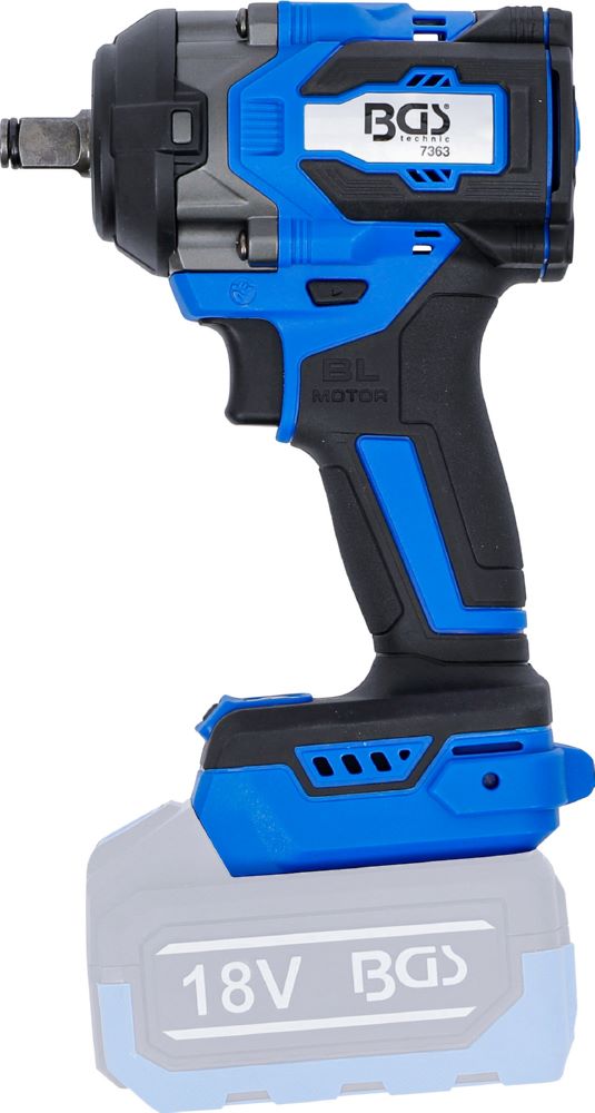 Produktbild BGS Akku Schlagschrauber bürstenlos 550 Nm 18 V Solo bild 8