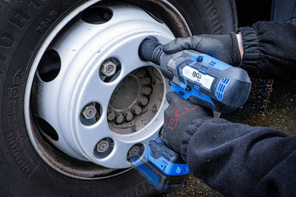 Produktbild BGS Akku Schlagschrauber bürstenlos 1200 Nm 18 V ohne Akku bild 3