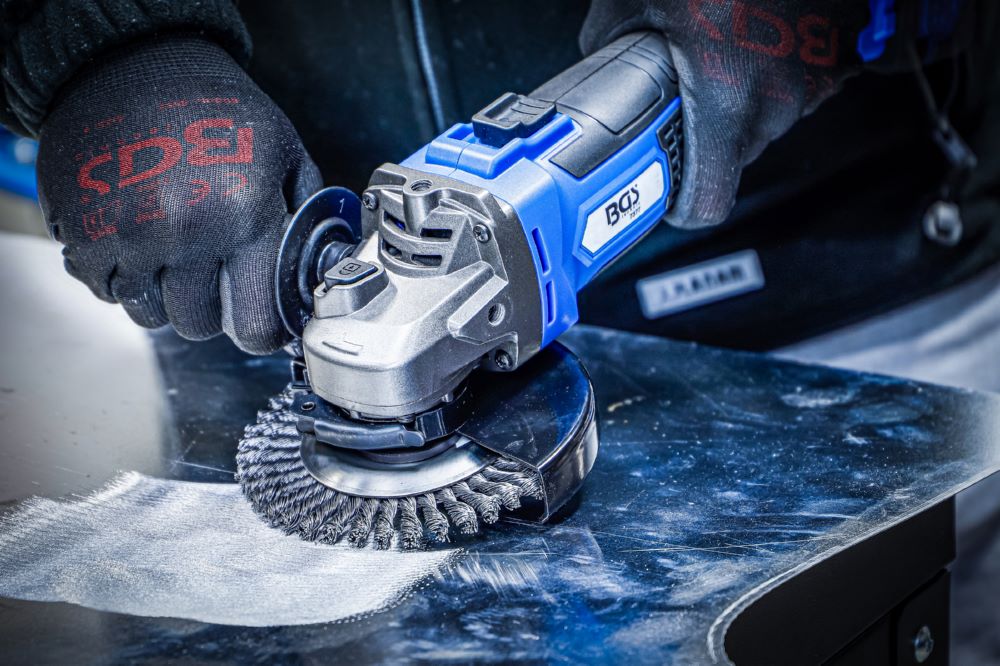 Produktbild BGS Akku Winkelschleifer bürstenlos 18 V Solo bild 8