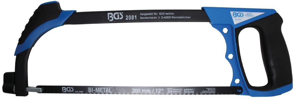 Produktbild BGS Aluminium Sägebogen mit HSS-Sägeblatt 300 mm