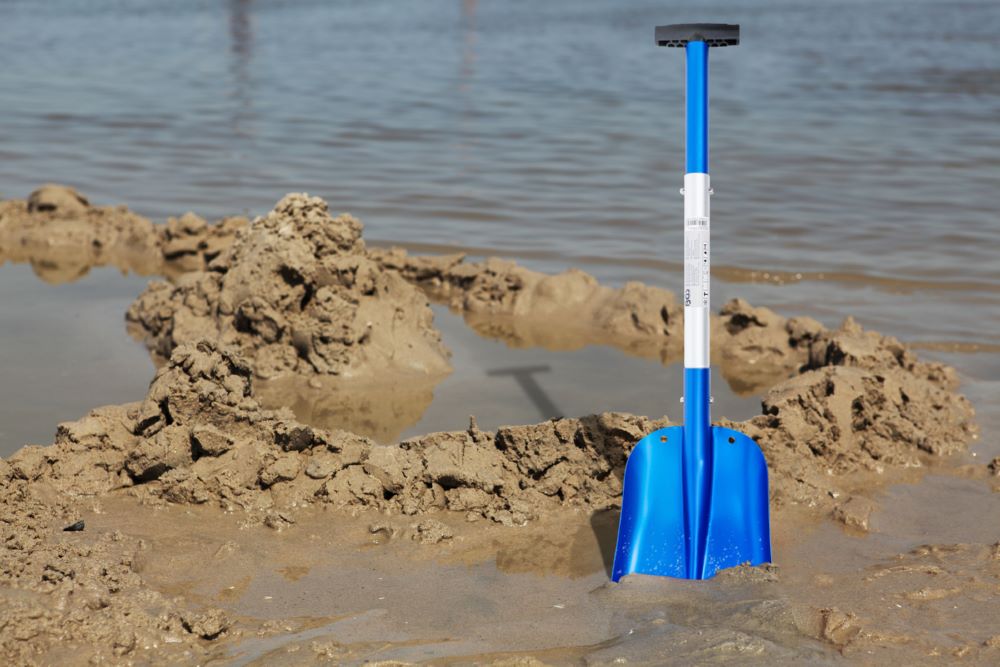 Produktbild Aluminium-Schneeschaufel mit steckbarem Schnellverschluss-Stiel bild 2