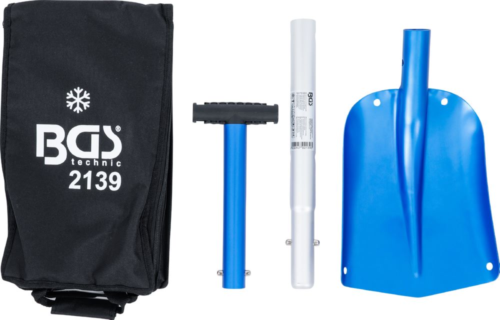 Produktbild Aluminium-Schneeschaufel mit steckbarem Schnellverschluss-Stiel bild 5