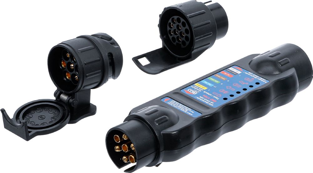 Produktbild BGS Anhänger-, Zugfahrzeug Tester 7-, 13-polig bild 2