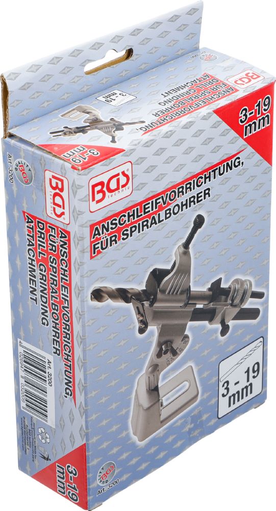 Produktbild BGS Anschleifvorrichtung für Spiralbohrer Durchmesser 3 - 19 mm bild 7