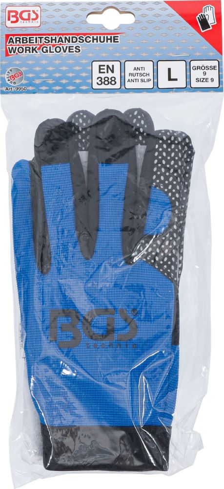 Produktbild BGS Arbeitshandschuhe Größe 9 L bild 4