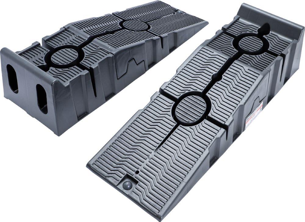 Produktbild BGS Auffahrrampen Satz Kunststoff extra hoch 2 teilig